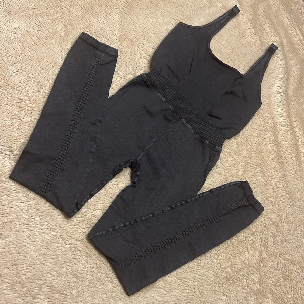 FREE PEOPLE X THE CLASS FP Movement Good Karma Onesie